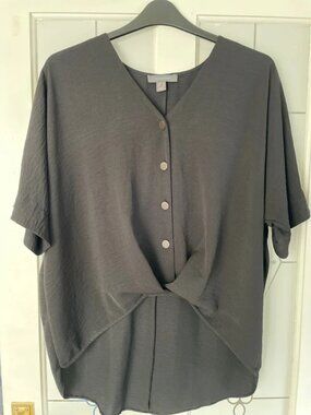 Black ladies blouse size 16